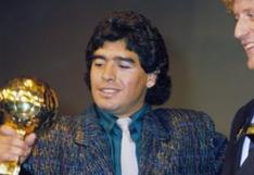 ¡Apareció 35 años después! Subastarán el Balón de Oro que Diego Maradona ganó en 1986