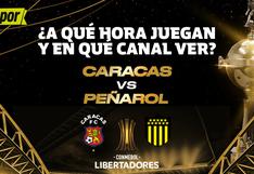 Caracas vs Peñarol: a qué hora juegan y en qué canal ver la Copa Libertadores