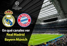 En qué canal ver Madrid - Bayern por TV gratis y online desde USA, México y Latam