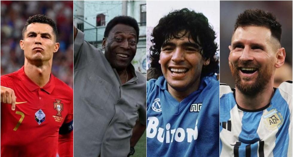 Messi, Cristiano, Maradona y Pelé: una simulación determinó quién es el mejor futbolista