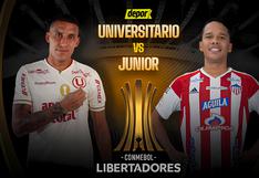 Universitario vs. Junior EN VIVO vía ESPN: hora y dónde ver Copa Sudamericana