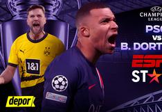 Ver PSG vs Dortmund EN VIVO vía ESPN, STAR Plus, MAX y Futbol Libre TV