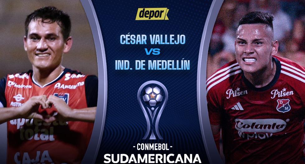 César Vallejo vs Medellín EN VIVO vía ESPN y STAR Plus: fecha 4